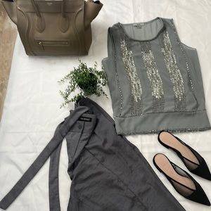 For ever 21 Gray top Beat it